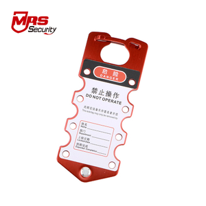 MDK04L Huit trous Plaque en acier Lockout Hasp Safey Lockout Tagout Loto Fabricant
