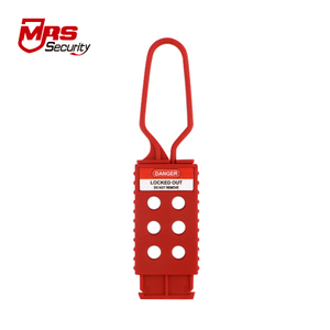 MDK01N Multi-Person Management Lock Hasp Red Olastic Lockout Tagout Loto 